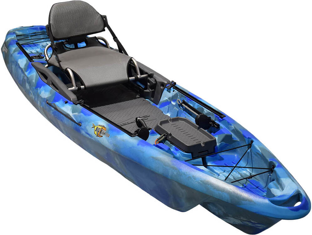 3Waters Angelkajak Big Fish 120 Wave Camo 3WTS-BF120