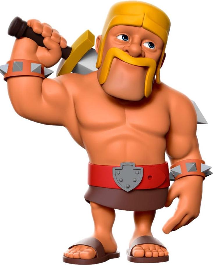 Minix - The World of Clash - Clash of Clans Barbare 12 cm MNX19199
