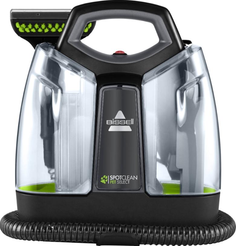 Bissell SpotClean Pet Select, 330 W, Cylindrový vysávač, Suché a mokré, Bezvreckové, 0,725 L, Voda