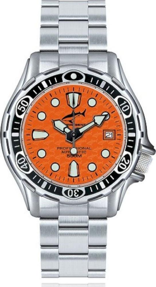 Chris Benz Deep 500m Automatik CB-500A-O-MB Herren Automatikuhr Taucheruhr