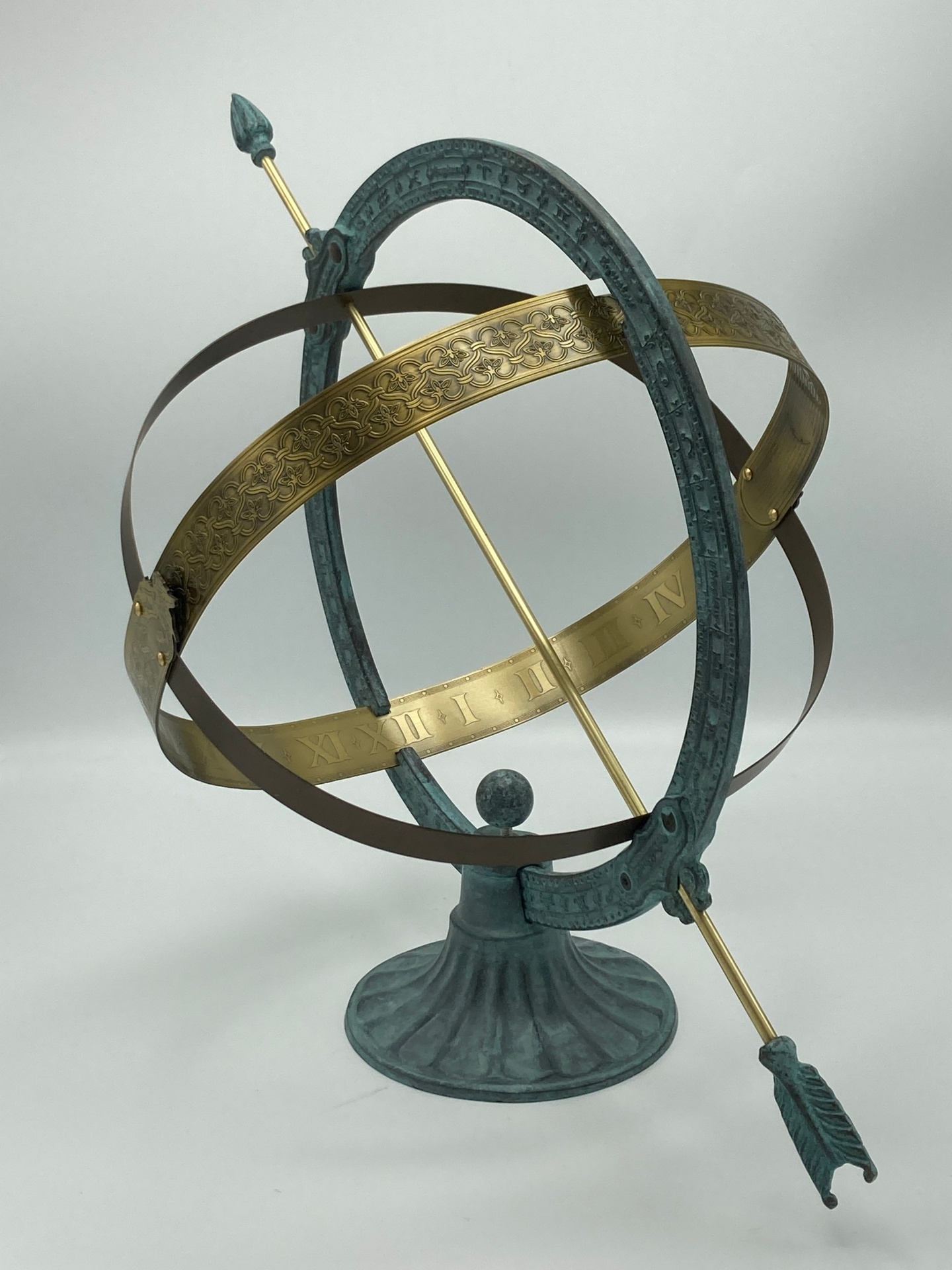 H. Packmor GmbH Bronzefigur Sonnenuhr aus Bronze BR0963
