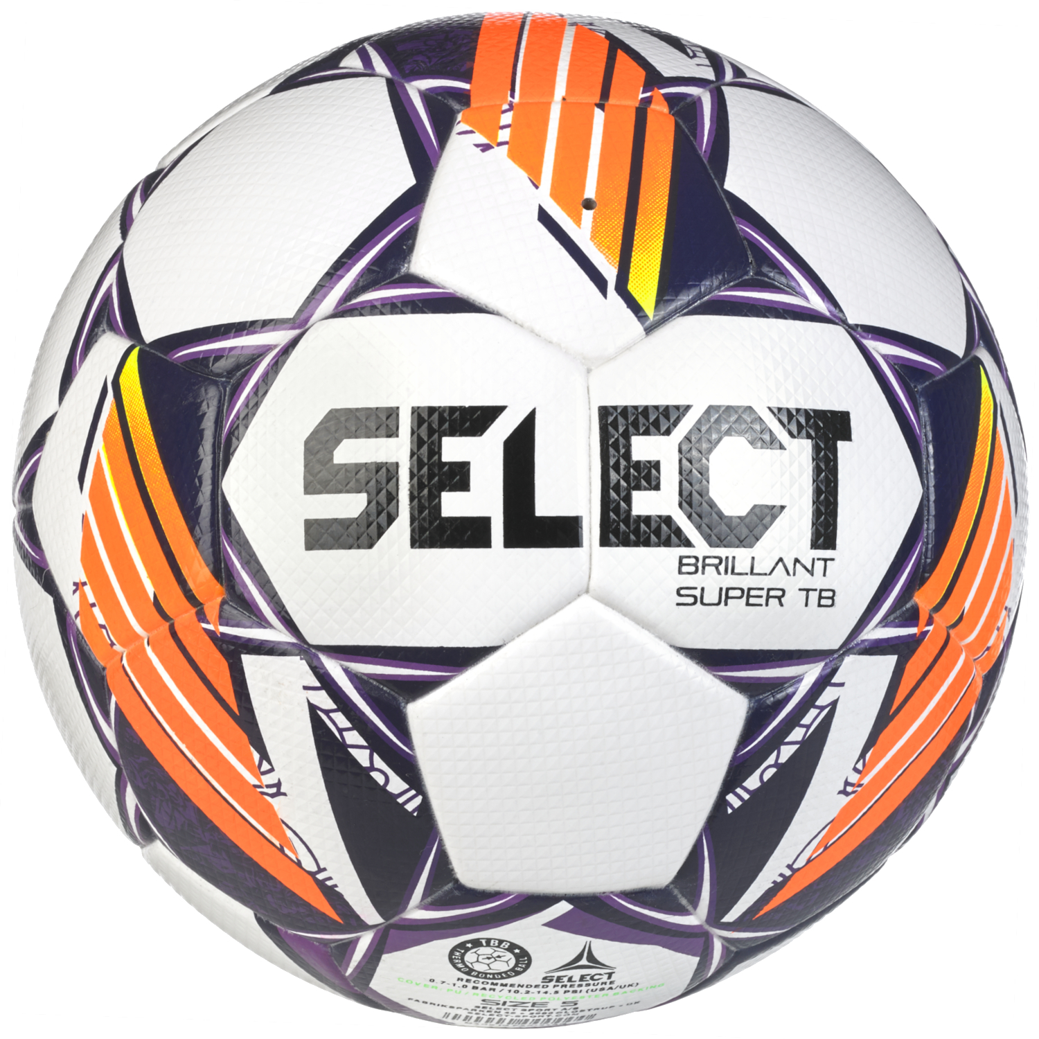 Select Ballon Brillant Super V23 - Blanc/Noir/Rouge