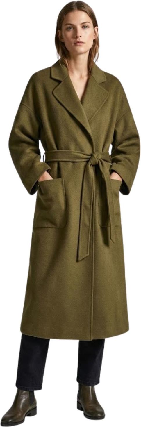 Mango Cucuti Langer Übergangsmantel aus Wolle für Damen XL