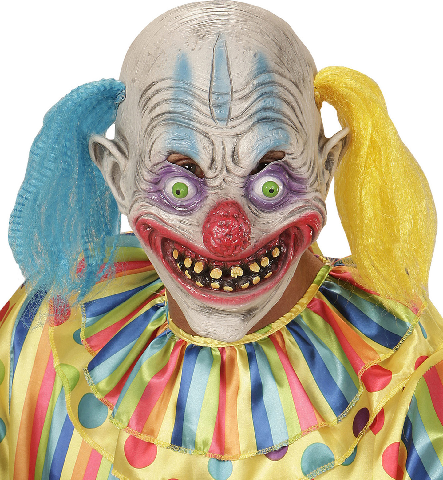 Killer Clown Maske (Halbmaske) Widmann 00403 (W)