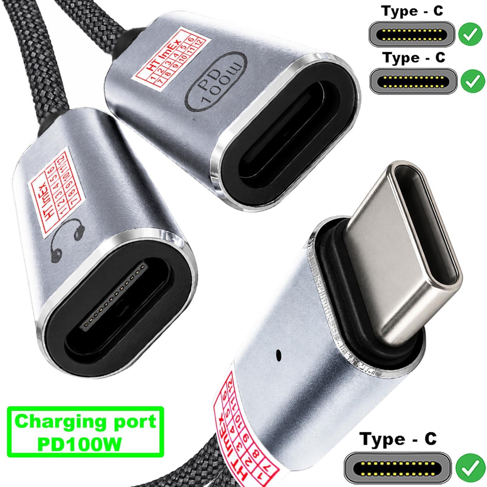 HT ImEx Supports simultaneous audio playback fast charging up to 100W via USB-C devices