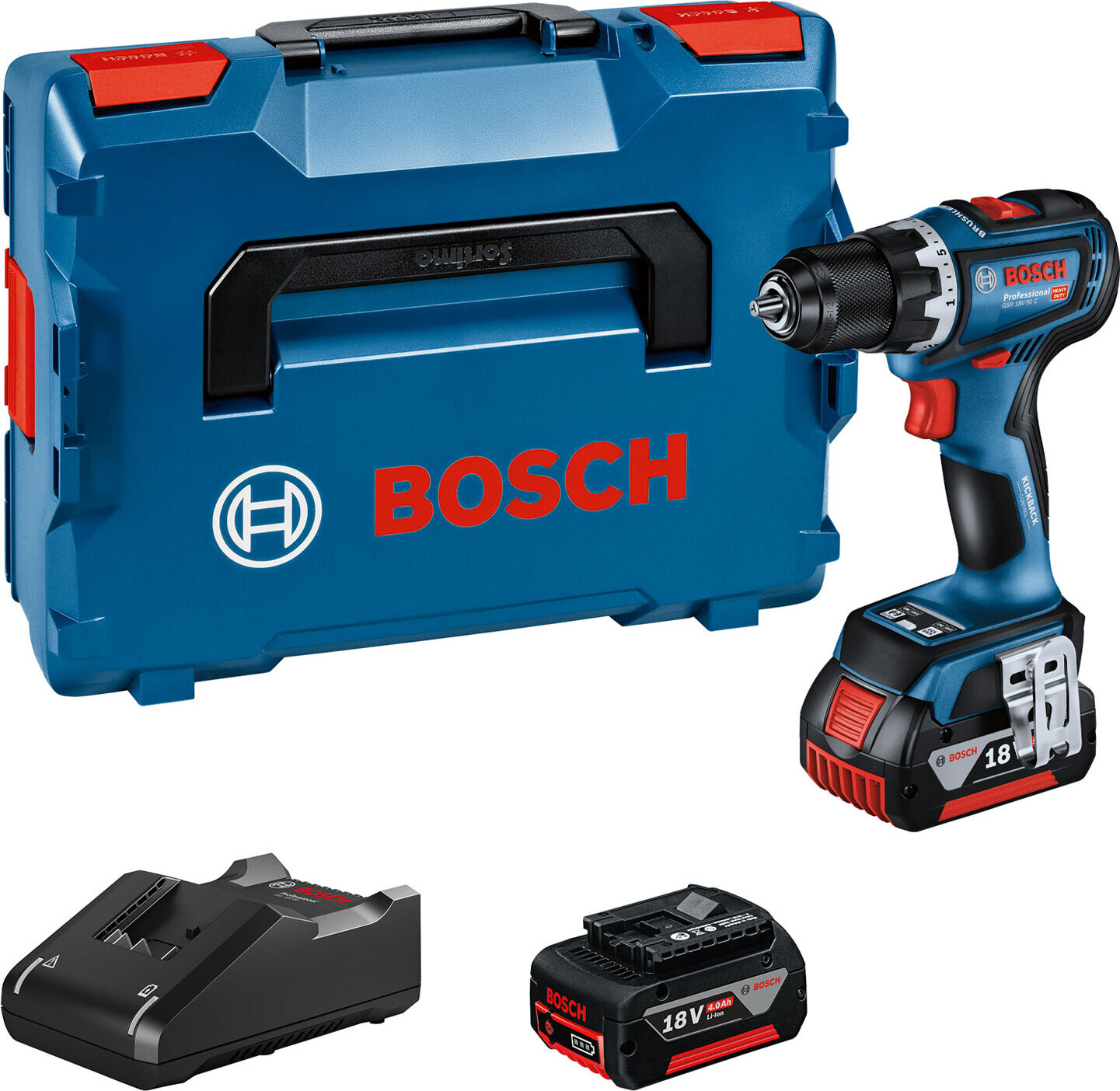 Bosch GSR 18V-90 C Akku-Bohrschrauber