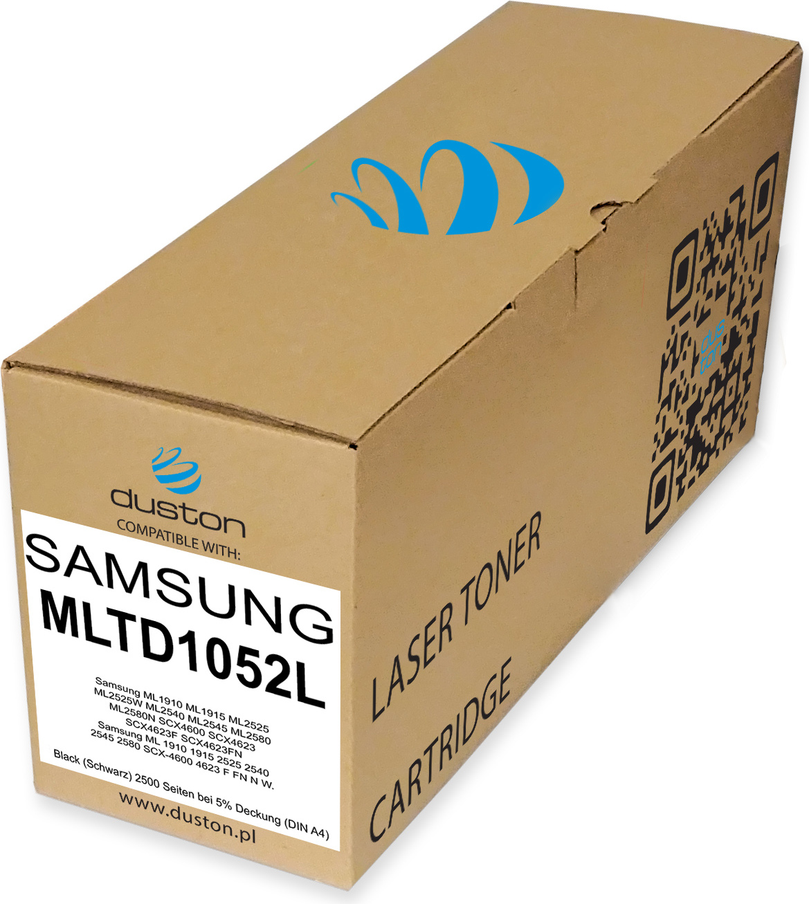 MLTD1052L, MLT-D1052L Tonerová kazeta čiernej farby kompatibilná so Samsung ML-1910 1915 2525 2580N SC-4623FW SCX-4600 4623F 4623FN SF-650