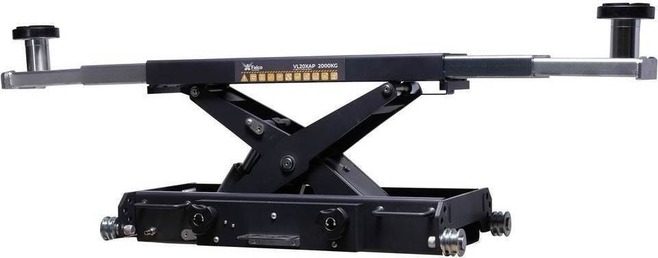 Falco Sollevatori Achsfreiheber für Hebebühne 2000kg Hub 215-465mm Grubenheber Achsheber Freiheber