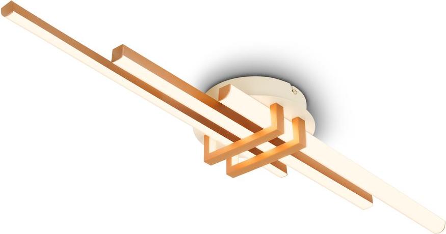 Briloner LED Deckenlampe Deckenleuchte Wohnzimmer Warmweiß Flur Schlafzimmer