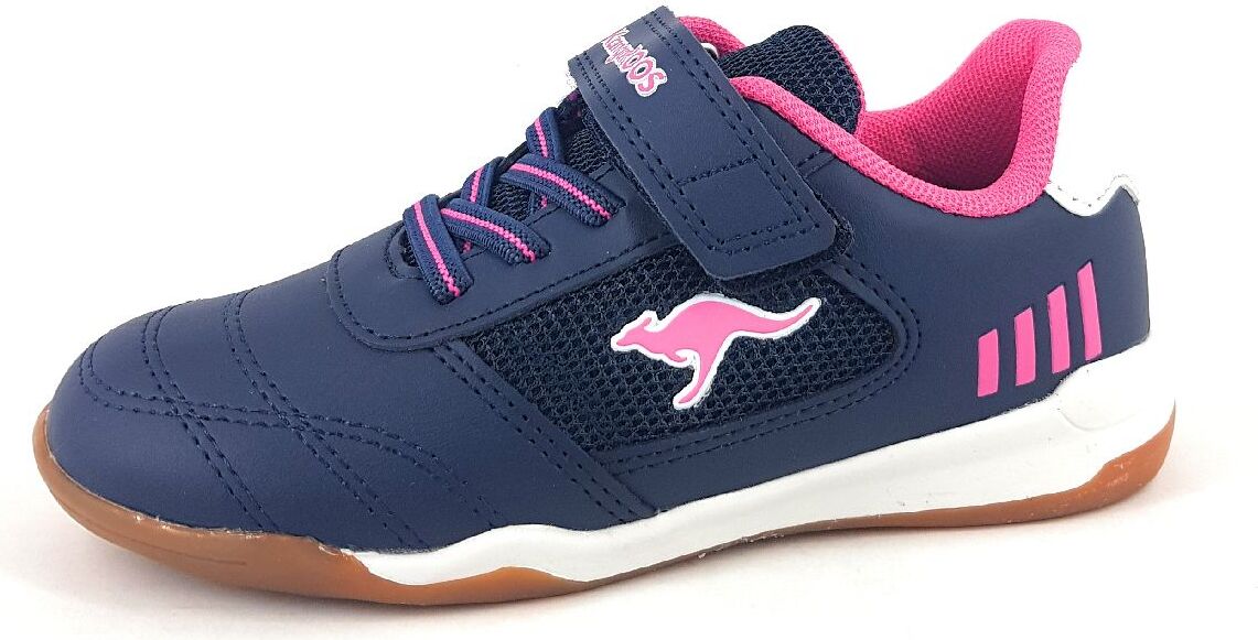 Kangaroos Mädchen, Jungen Hallenschuh K-Bilyard EV blau/grün 10001 4204