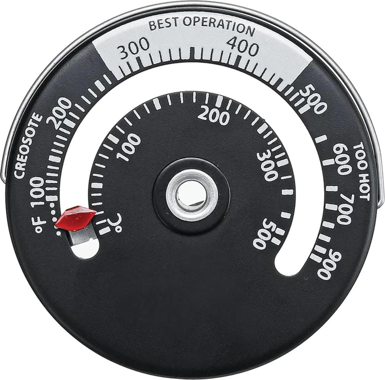 Magnetický krbový teplomer