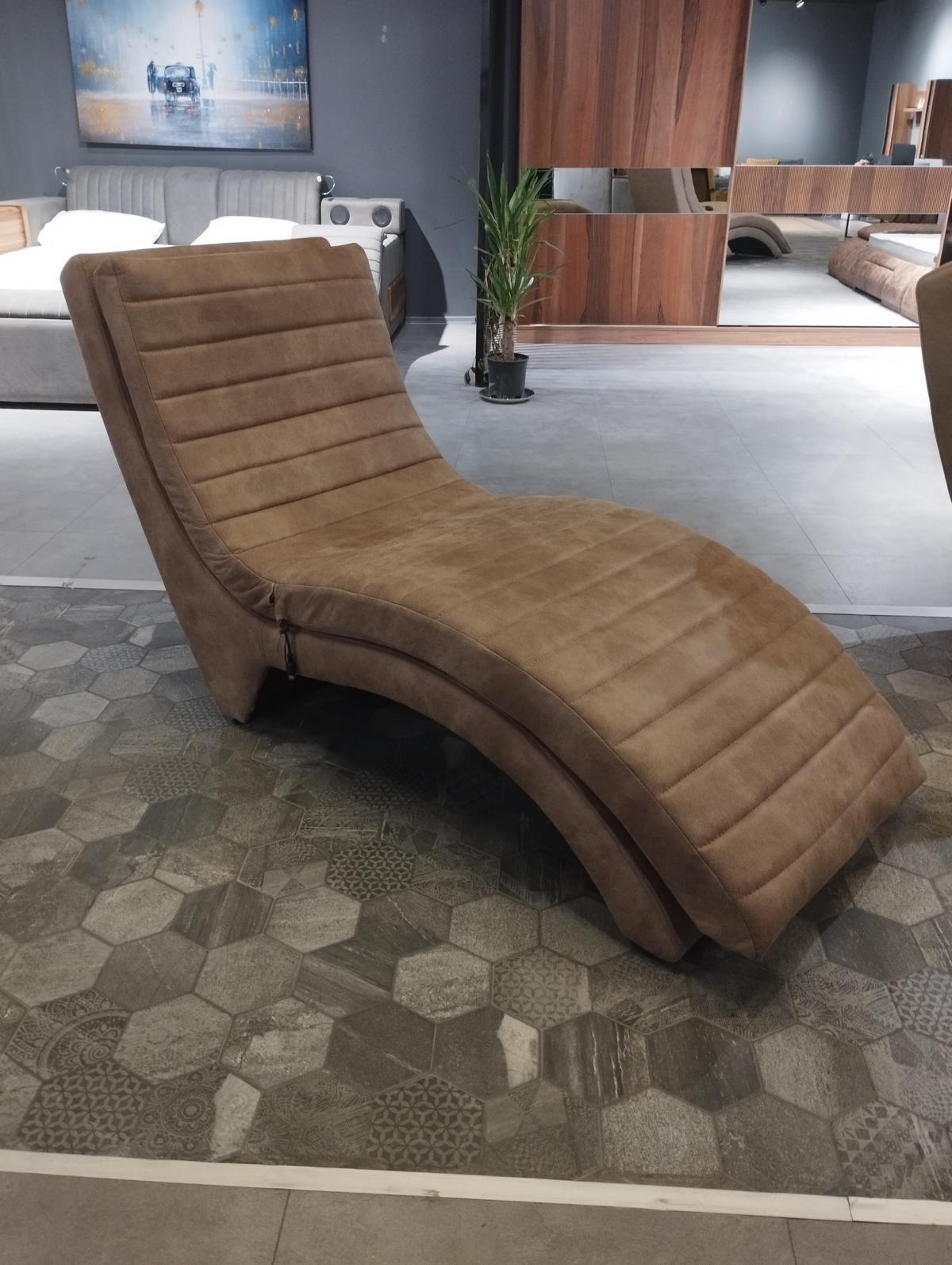 AEA Chaiselongue Moderne Liegen Textil Chaise Lounge Textil Chaise Möbel Neu JVM4062292569449