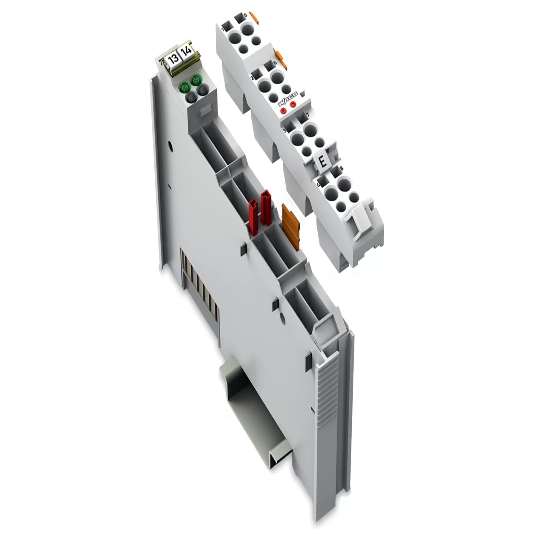Wago 753-405, 2 Kanäle, Eingang, 230 V, 12 x 100 x 69,8 mm, 2 mA