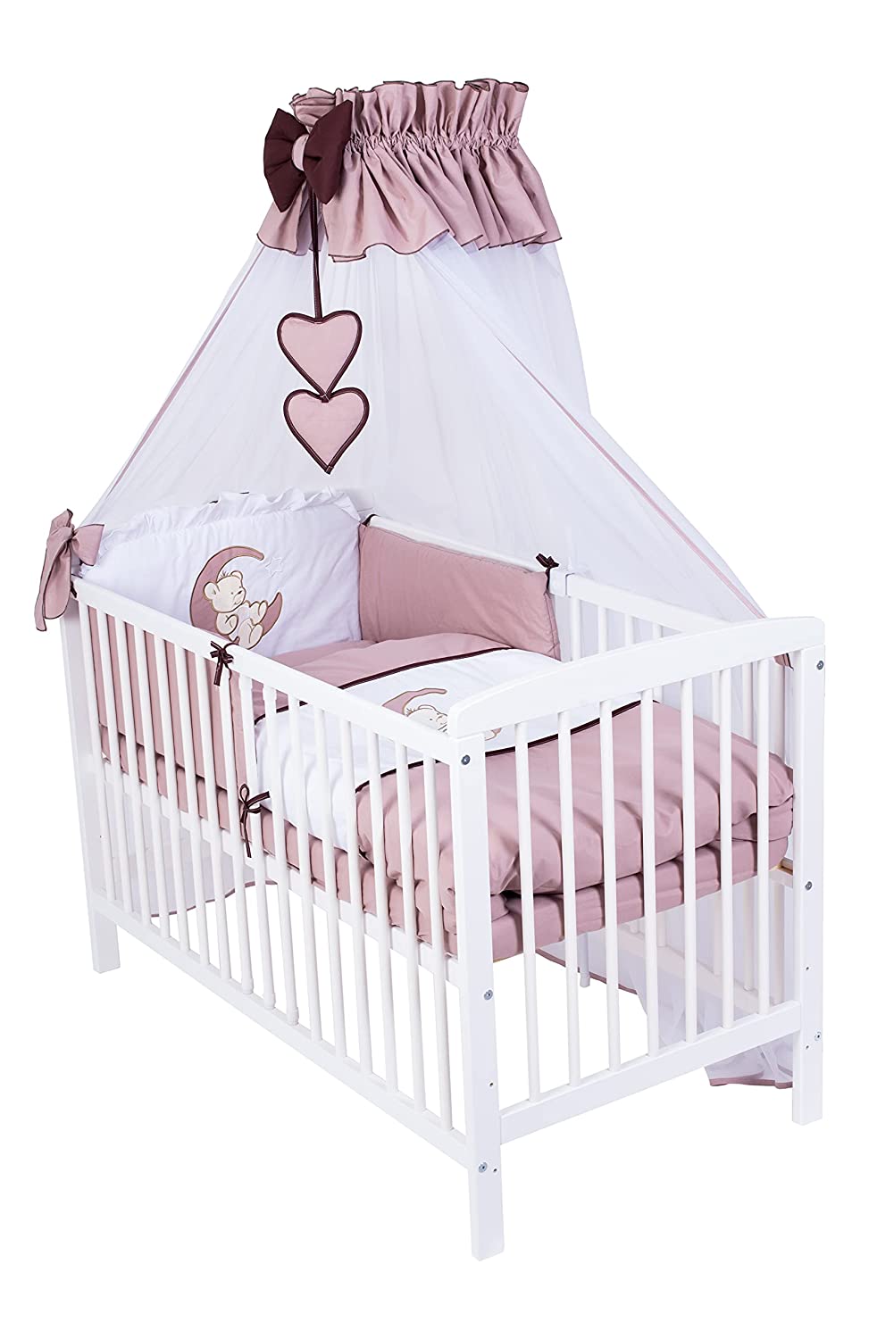 KMbaby Babybett Jose Weiss 120x60 Mit 10tlg | Kaufland.de