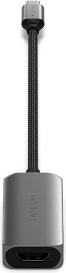 Satechi USB-C zu HDMI 2.1 8K Adapter Untersttzt Dynamisches HDR10+ Auflsungen bis 8K/60Hz Kompatibel mit Mac-Gerten bis zu 4K/60Hz ST-AC8KHM