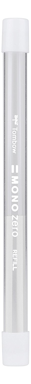 Tombow Ersatzradierer MONO zero MONO zero EH-KUR Kunststoff weiß 2 St./Pack. 