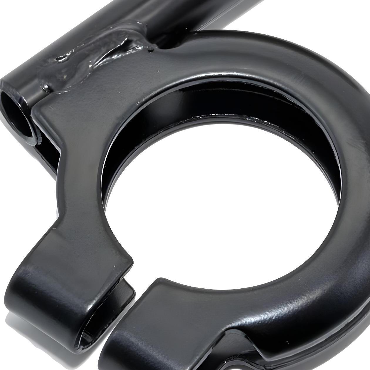 MZA Simson Blinkleuchtenhalter, vorderer - schwarz - ø 10 mm - S50, S51, S70 10521-B-40-1