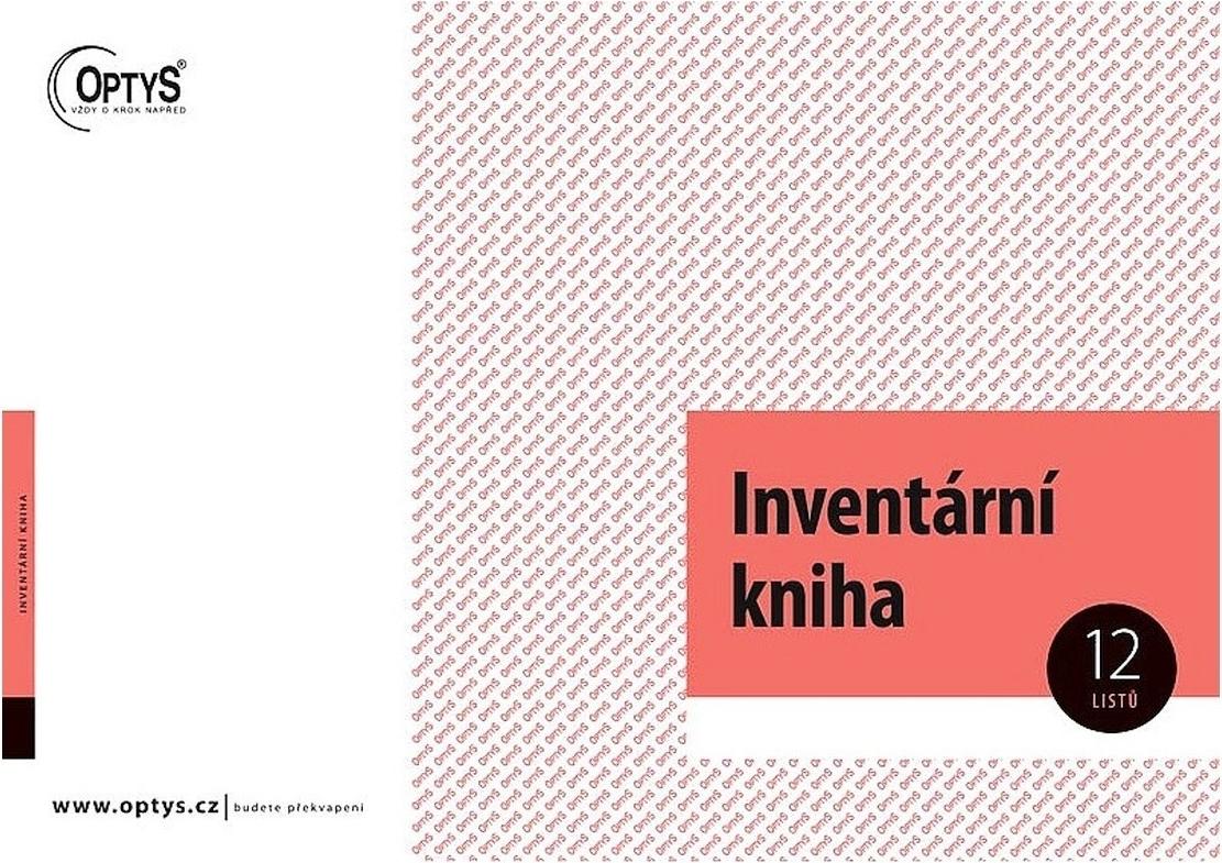 Tiskopis Inventární kniha Optys, A4, 12 list 228