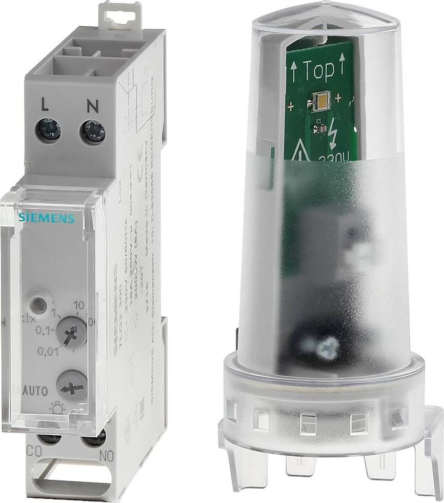 Siemens Daemmerungsschalter mit Lichtsensor, 56 mm, 97 mm, 83 mm, 148 g 7LQ2300