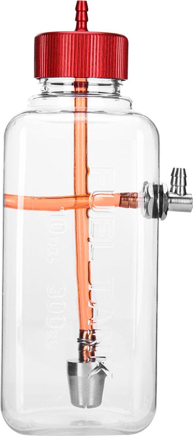 Cocosity Ferngesteuertes Modellzubehör Transparenter Kraftstofftank 300ml (für 15-26CC RC-Flugzeug)