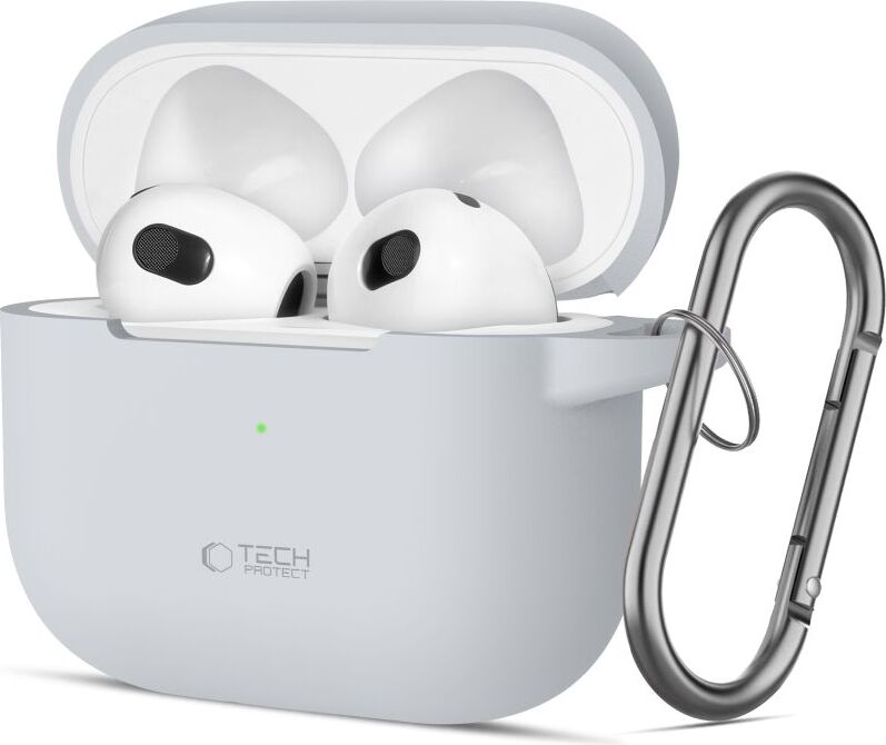 Tech-Protect Silikónový háčik Apple Airpods 3 Crayon Grey