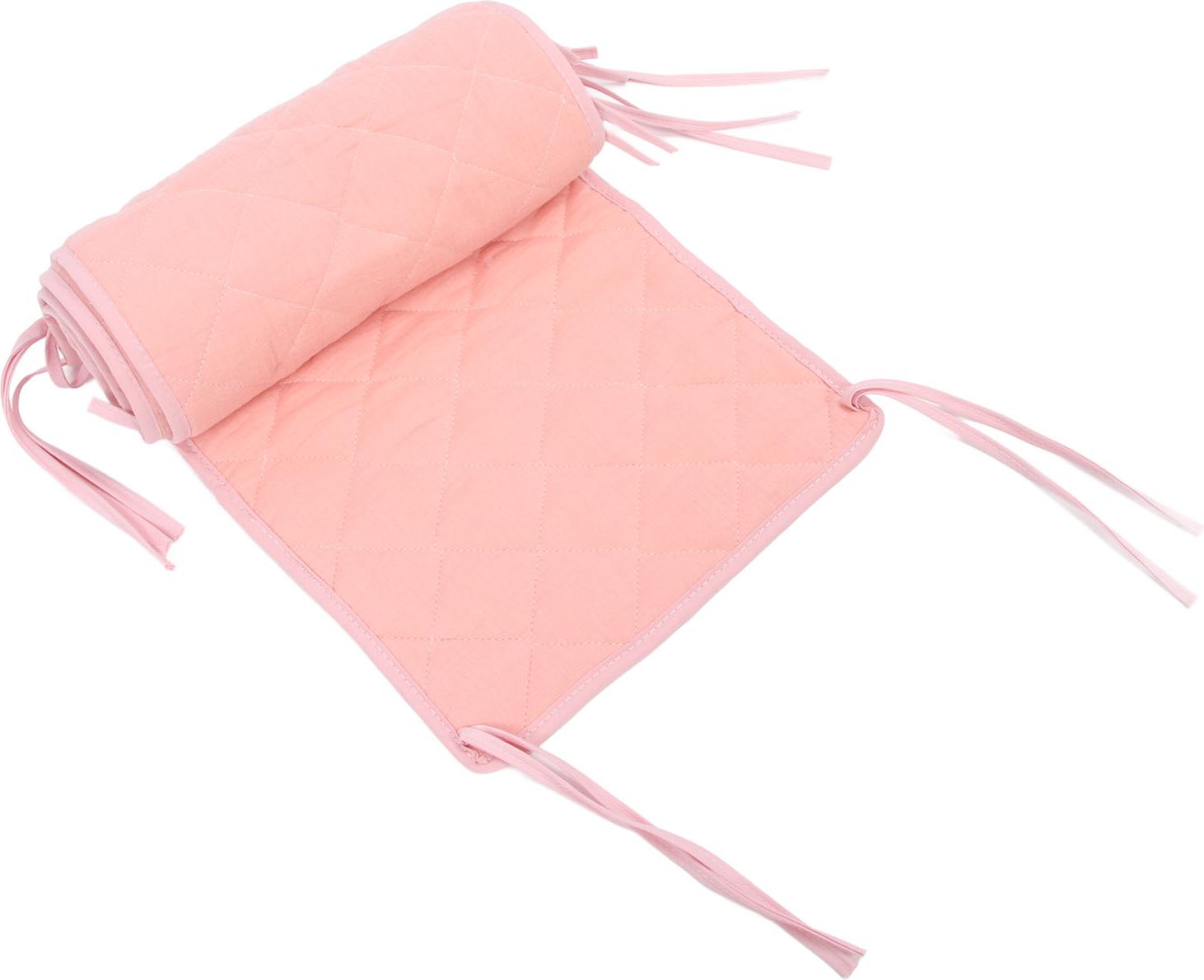 Gistuch Kinderbett-Einlage, Kollisionsvermeidung, Babybett-Sicherheitsgeländer, Schutz gegen Knabbergeräusche und Stöße, umgebende Stoßstange für gekoppeltes Rosa