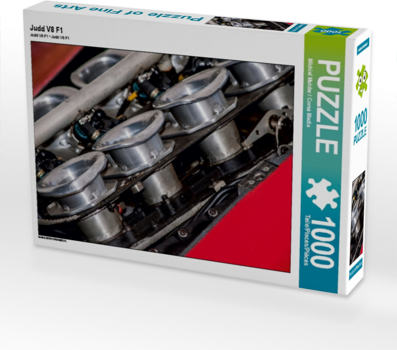 Calvendo Judd V8 F1 1000 Teile Puzzle quer 640x480mm, Mulder / Corsa Media Michiel; 7449793