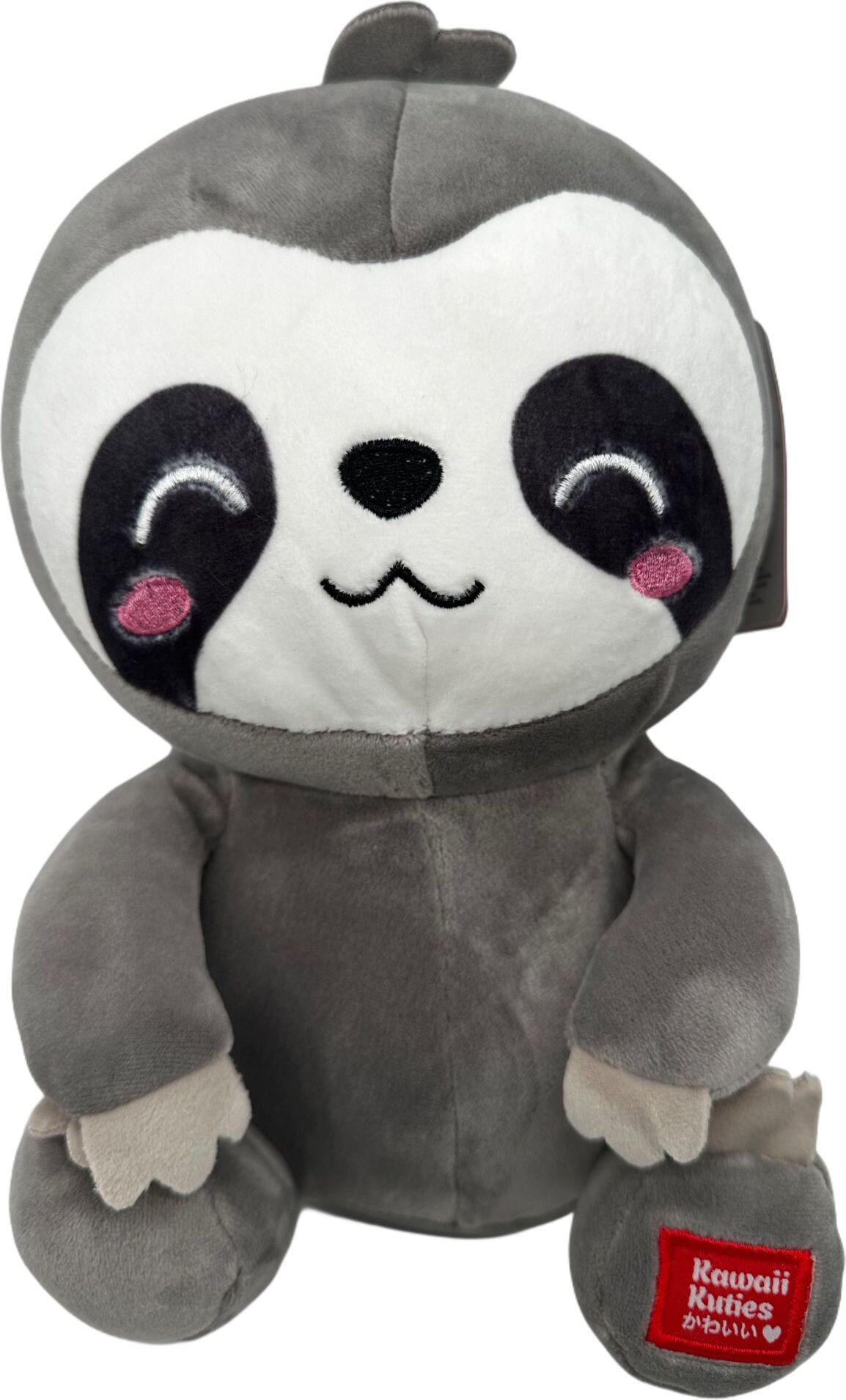 KAWAII Kuties Plüsch Kuscheltier Plüsch Plüschfigur Teddybär Stofftier für Kinder 24 cm Faultier Anime Kawaii Plush Stofftier Cute Plushie Halloween Geschenke