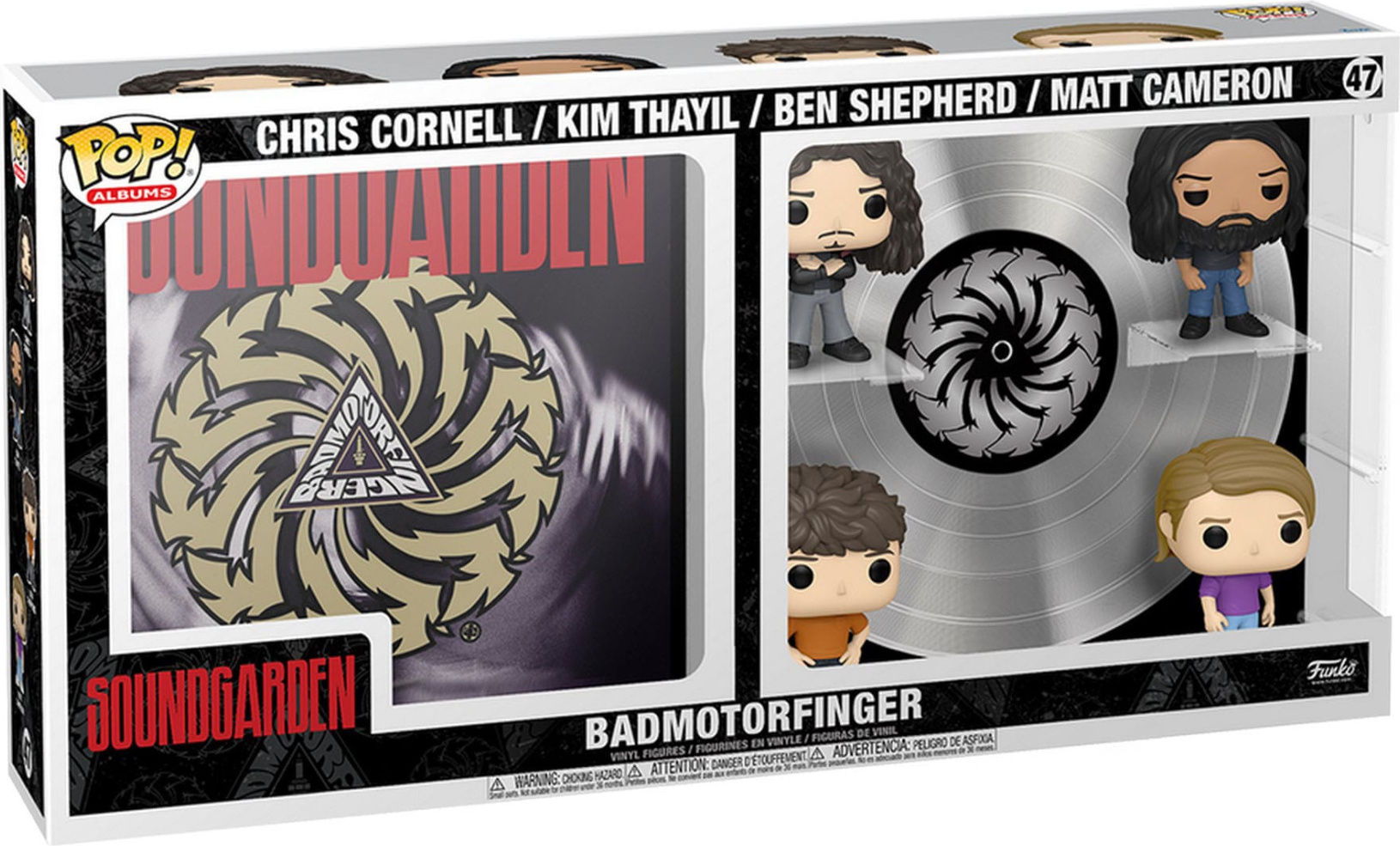 Soundgarden - Badmotorfinger 47 Funko Pop! Albums Vinyl 122