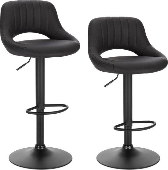 OEM Luxus-Hochstuhl-Set - 2er - Sessel - Hochstuhl - Mit Kissenunterlage - Hochstuhl - Hochstühle - Schwarz 2026
