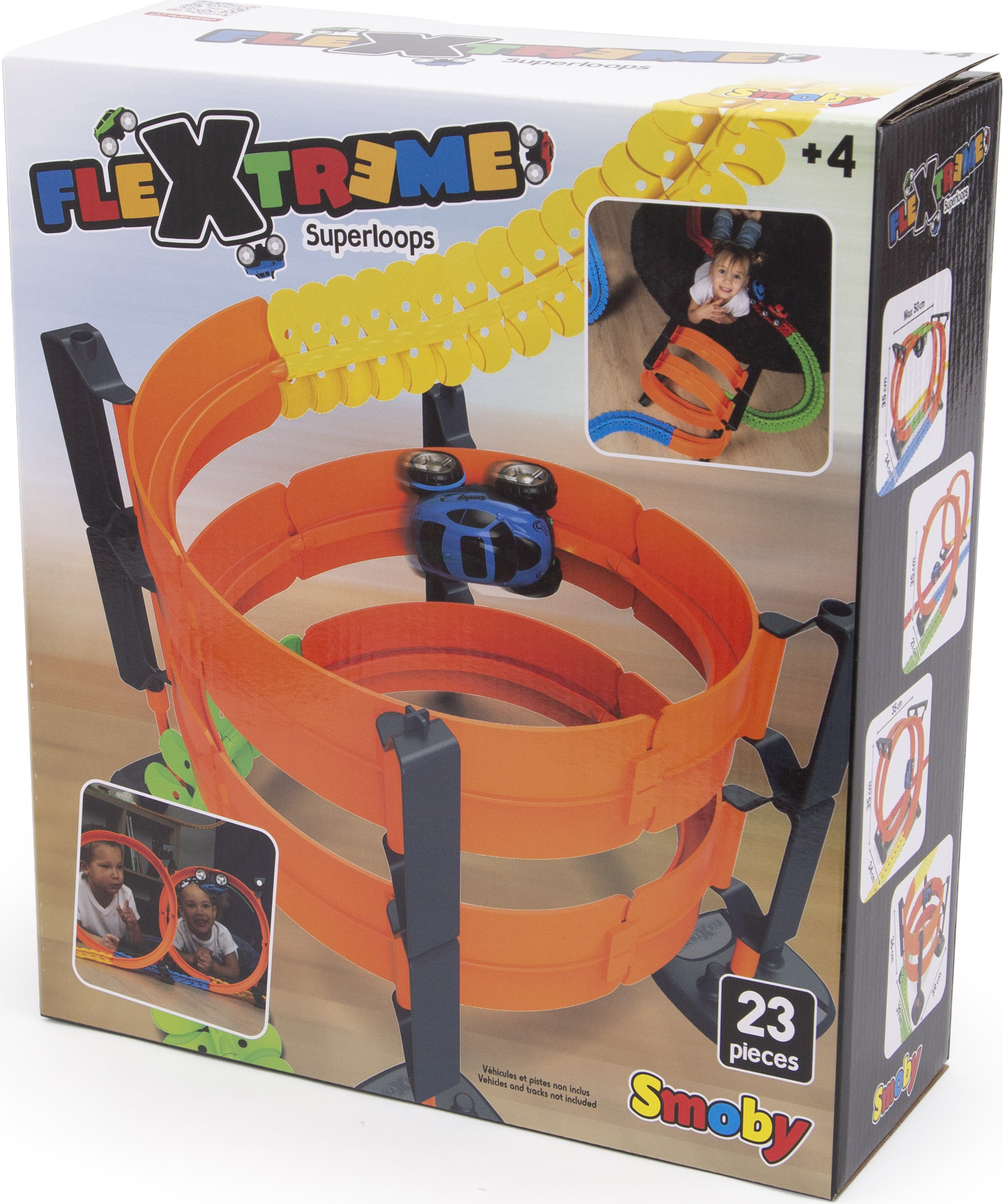 Smoby FleXtreme Superlooping Set - 23 Teile - Auto Looping 7600180912