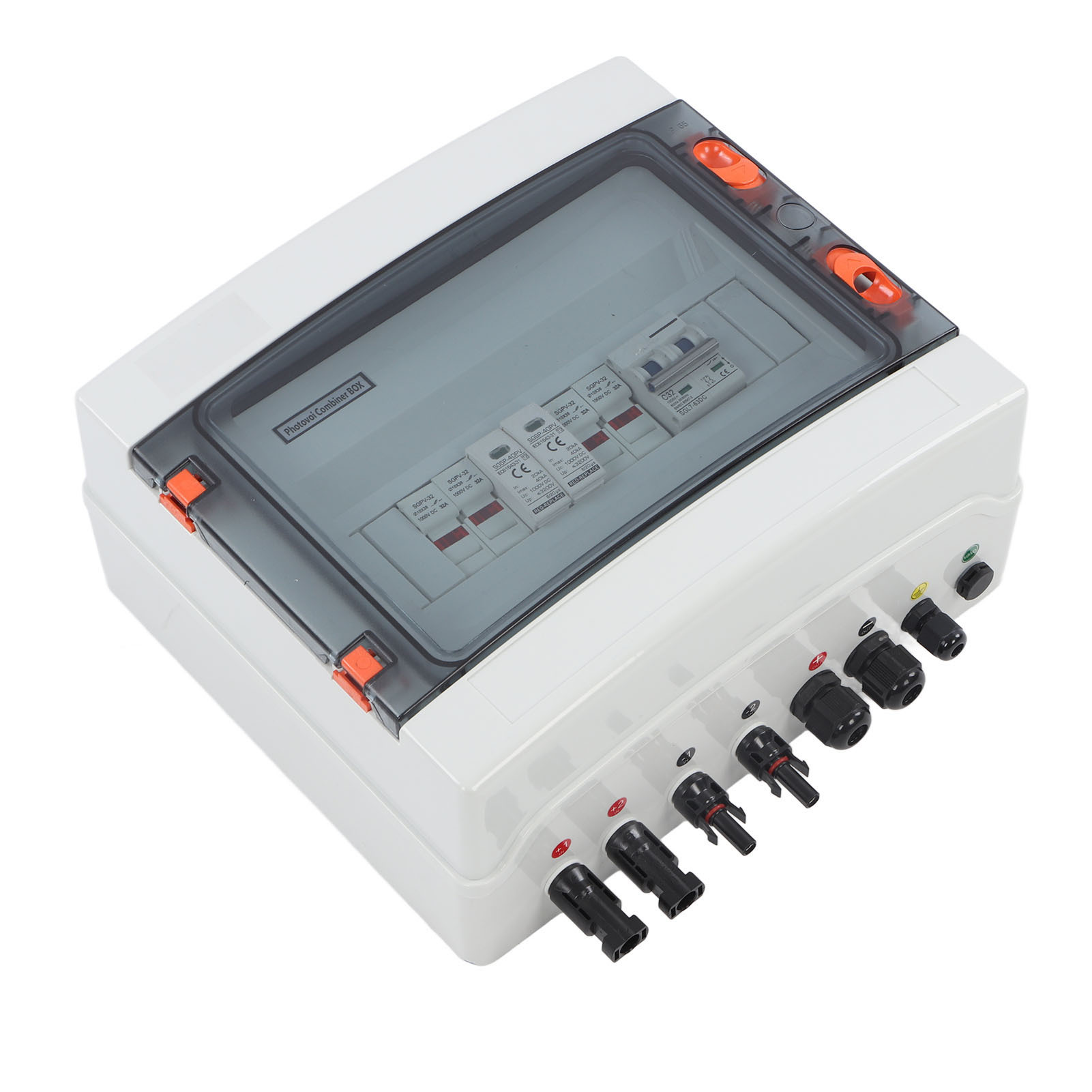 PV Combiner Box, Solárny PV Combiner Box, Vodotesný PV Combiner Box, Fotovoltaický Combiner Box, Solárny Combiner Box, 2 vstupy 1 výstupný Combiner Box