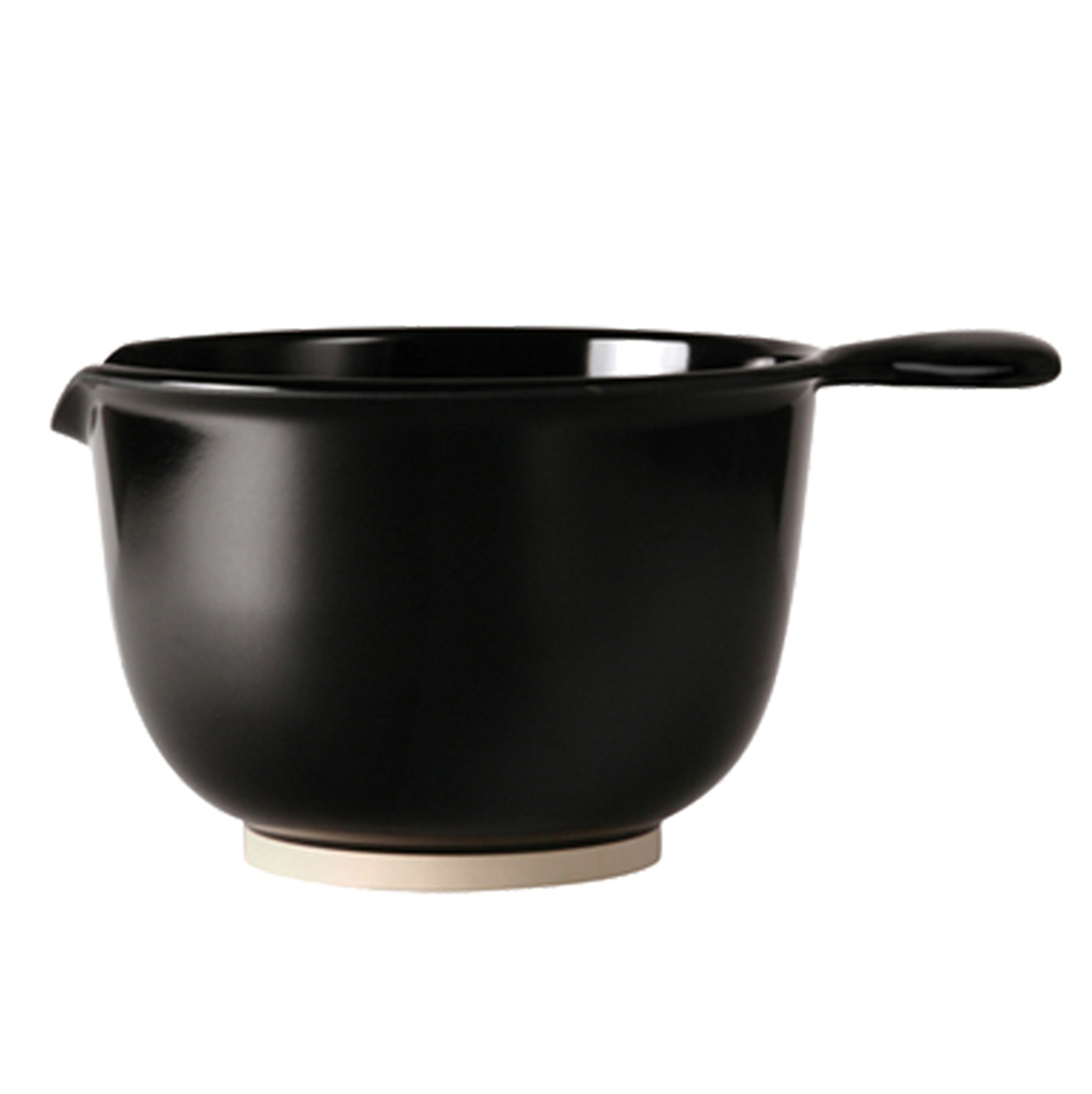 WACA-Kunststoffwarenfabrik WACA 1052 Rührschüssel Koch-/Backutensil (Dm 192, 210 oder 244 mm), Farbe:schwarz, Größe:2.000 ml 1052-790