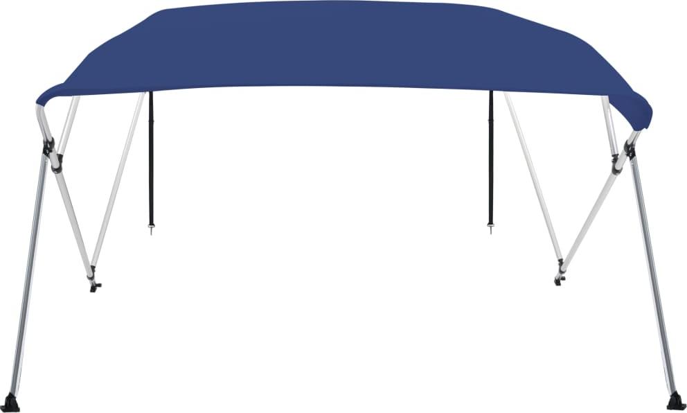vidaXL 4-Bow Bimini Top Blau 243x180x137 cm