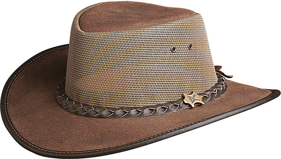 Ekkia Hut Brisbane Westernhut Brisbane braun in S