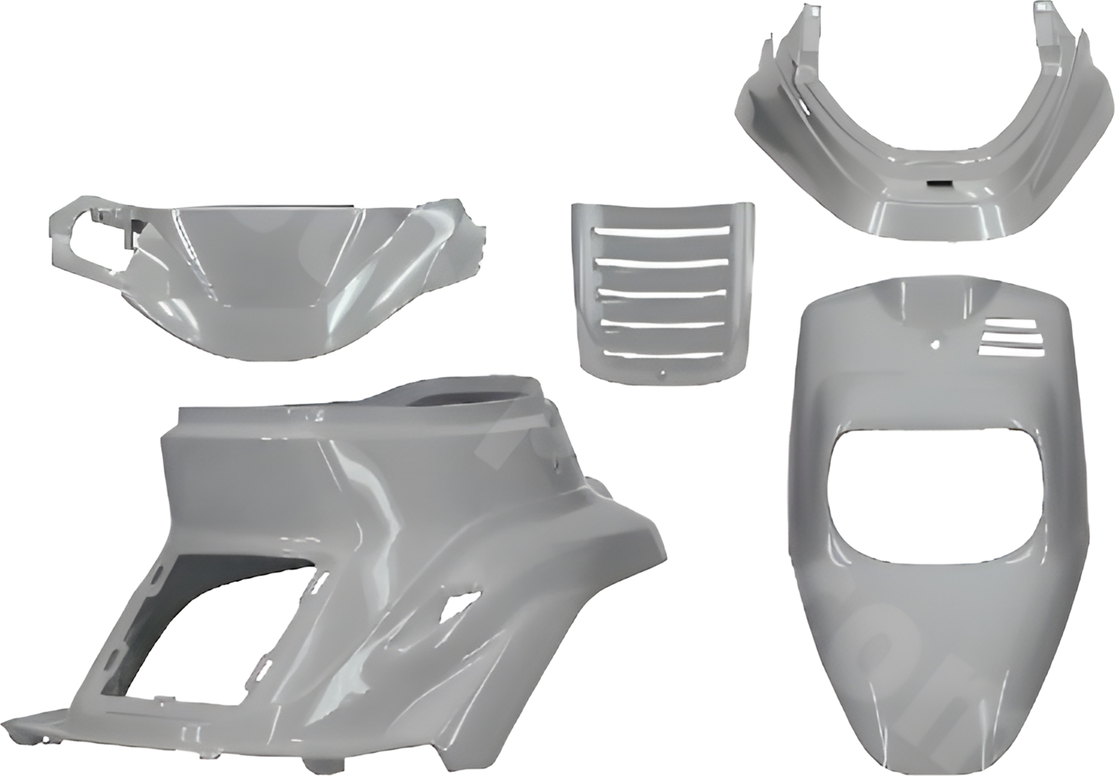 TNT Verkleidungskit 5 Teile Nardo Grau 366202