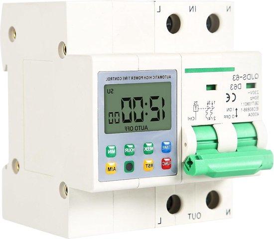 OEM Automatische Timer - krachtige Zeitregelschakelaar mit 16 Gruppen - instelbare Zeitregelung für Haushaltsgeräte - 2P 63A AC 230V 2026
