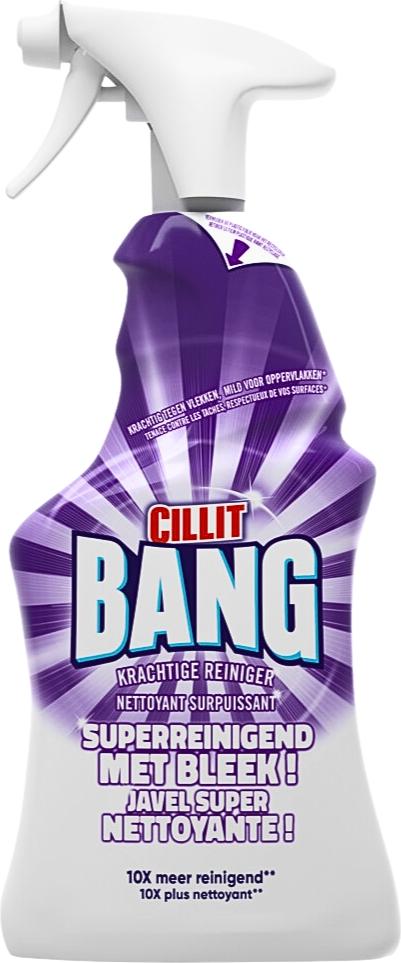 Cillit Bang - Bleichmittel - Entfernt hartnäckigen Schmutz - Starke Bleichwirkung - 750 ml - 1 Stück 872141