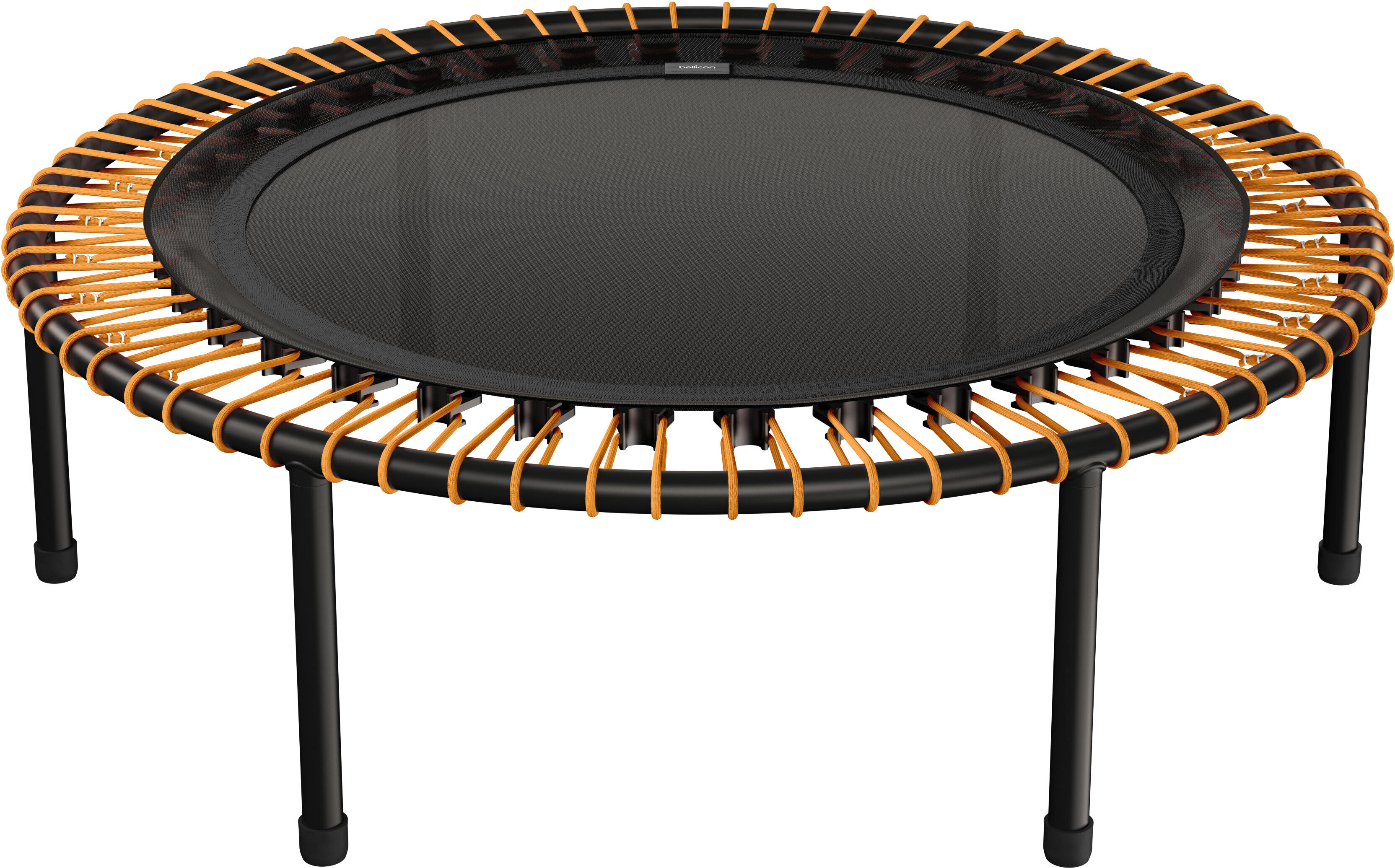 bellicon Fitness trampolína 112 cm (oranžová) | Stabilné skrutkové nohy a zavesenie na lane do 120 kg (silné) | Trojdielny rám | Vyrobené v Nemecku