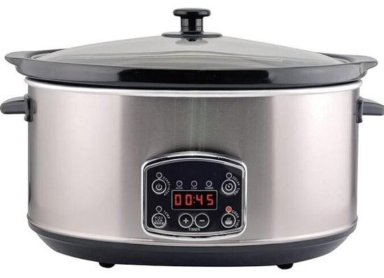 OEM Slow Cooker mit Timer – Elektrischer Slow Cooker für perfekte Mahlzeiten – Slow Cooker mit Timer für 4 Personen, 4,5 Liter 2026