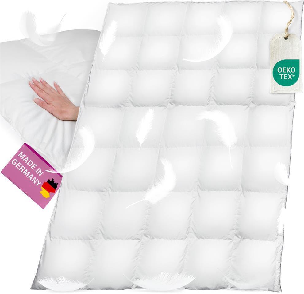 Bettdecke B!HOME mit 100% Daunen : 200 x 200 cm : Winter+