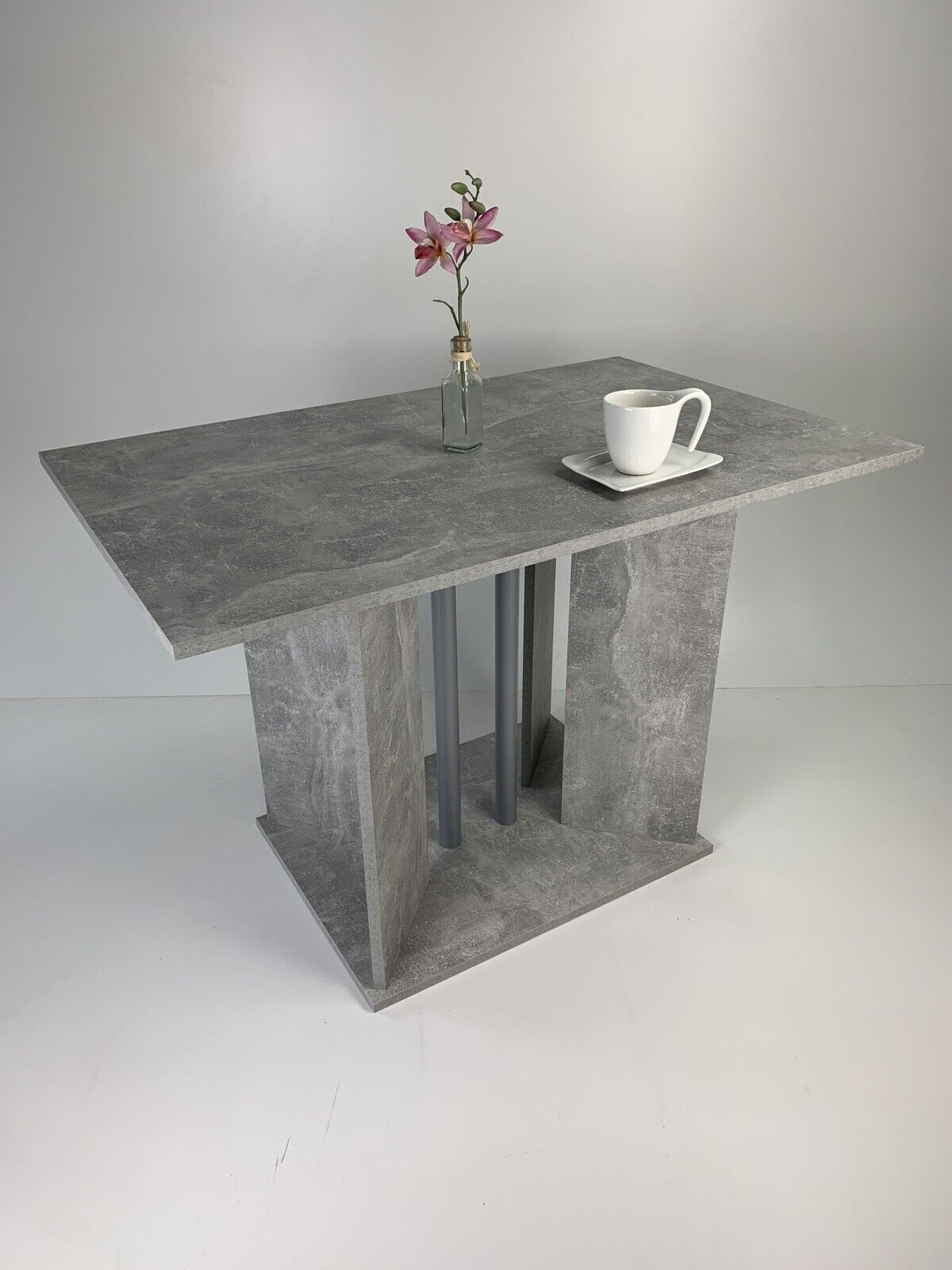 Möbel SD Esstisch Atlantis 2 Beton Optik 110x70cm NEU 20230805