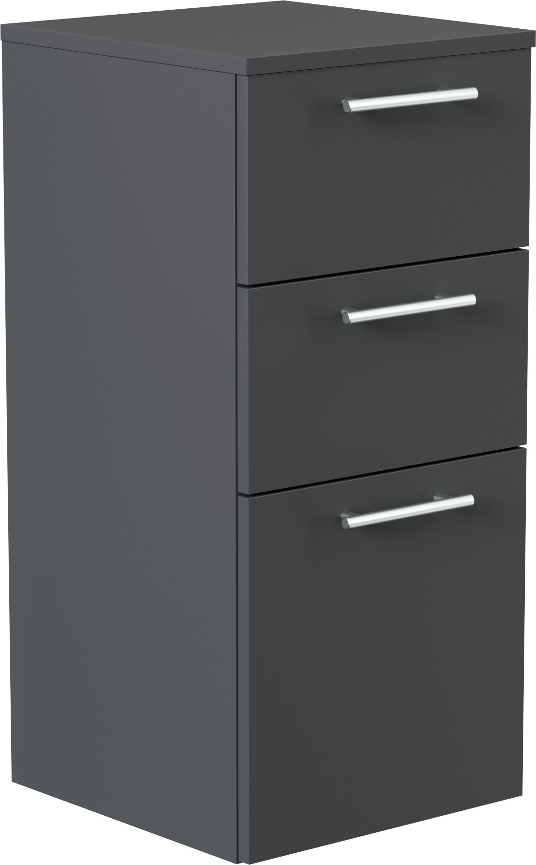 Magnolia Home Midischrank 75cm grafit : Grafit Varianten: Grafit MS075CM000003DE
