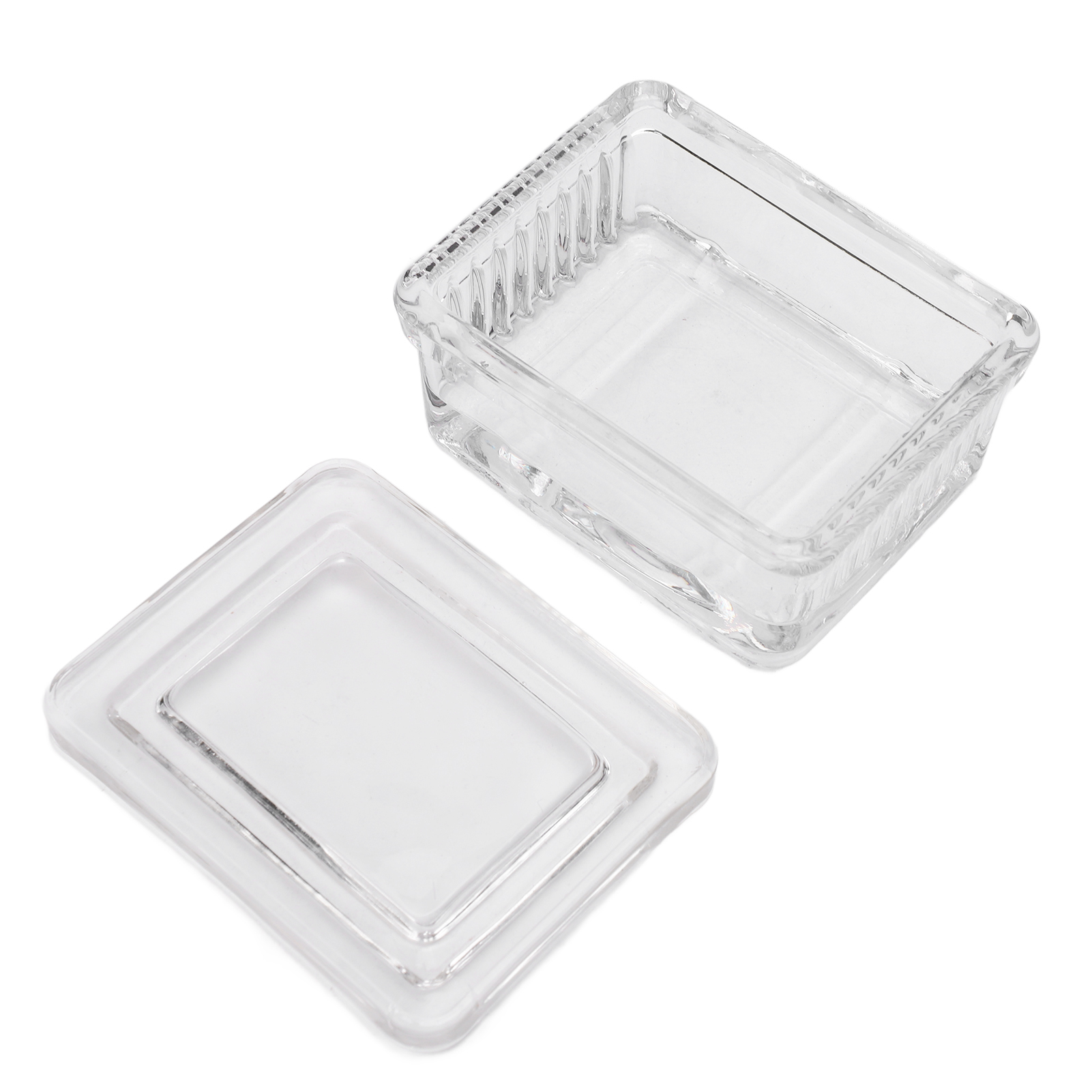 Cocosity Glasfärbeglas,Labor Färbeglas,Glasfärbebehälter,Glasfärbeglas mit Deckel,Färbeglas für Objektträger,Experimente Färbeglas