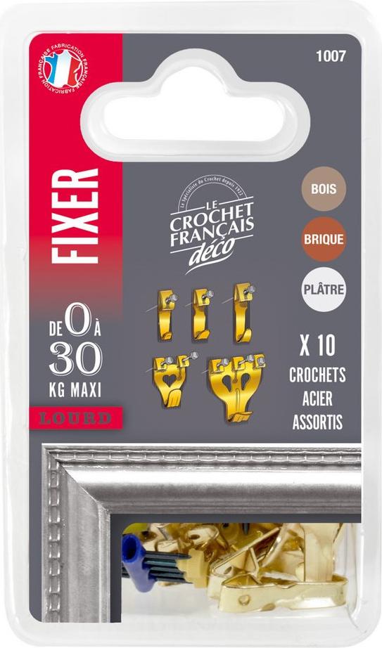 LE CROCHET Français Ausgewählte Häkelnadeln Cartex10 - Häkelnadel X