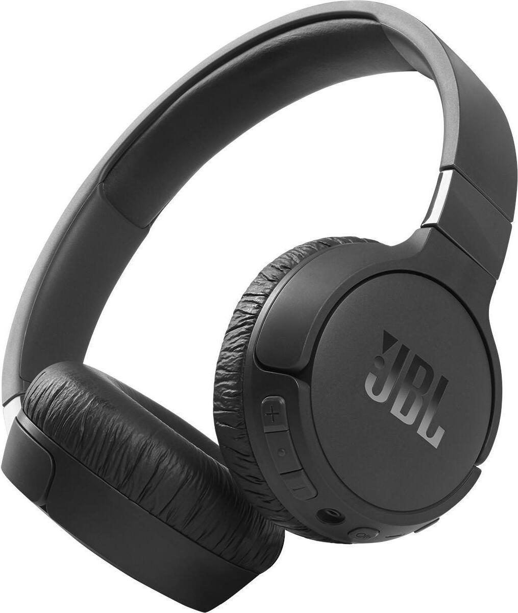 JBL Tune 660 BTNC On-Ear active Noise Cancelling Kopfhörer – JBL Pure Bass Sound – Via Bluetooth- oder Kabel-Verbindung – Schwarz 12940501384