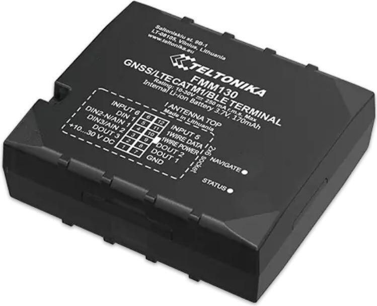 Teltonika FMM130 CAT M1/GSM/GNSS/BLE Terminal für effizientes Flottenmanagement