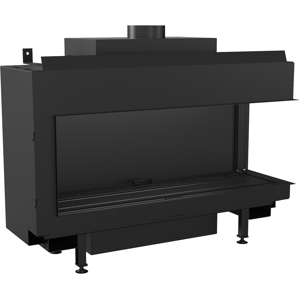 Plynový krb LEO 100 pravý zemný plyn (NG) ∅ 100/150 9 kW