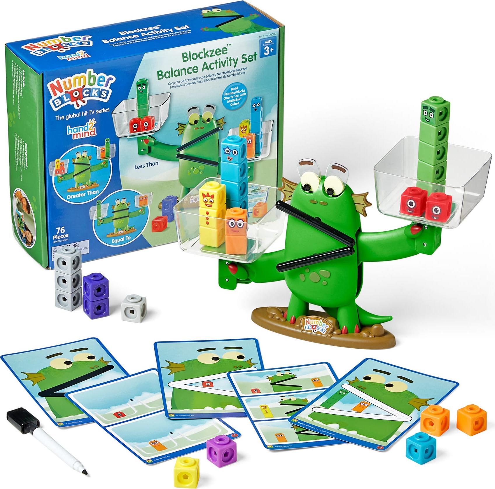 Learning Resources Balance-Spiel Numberblocks Blockzee Lernspielzeug 950HM96089UK
