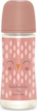 Suavinex | Bonhomie 360 ml Flaschen Physiologische SX Pro +6 LF - Pink